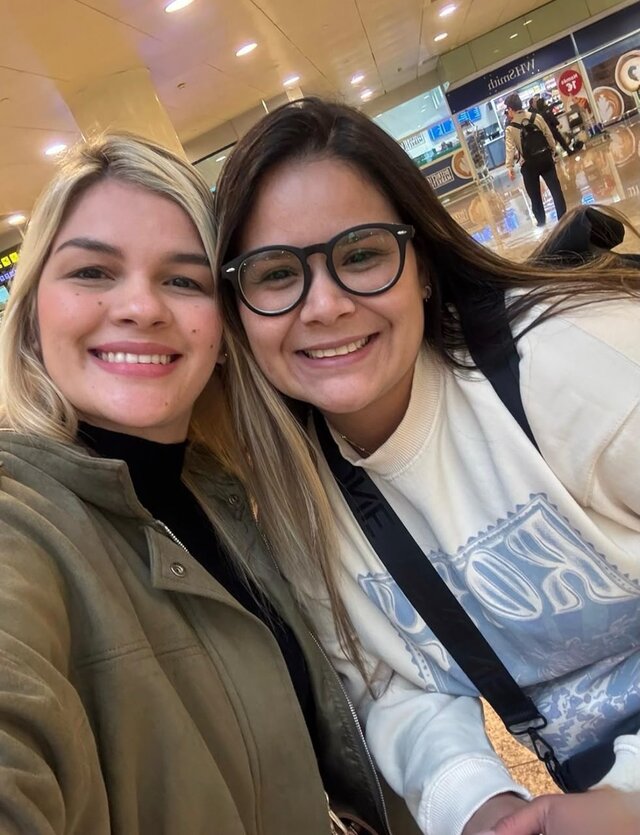 Clientas de Turisto Colombia en el aeropuerto